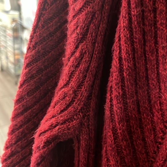 Sundance Chunky Knit Ribbed Sz L Y2K Preppy Turtleneck Sweater - Picture 12 of 12